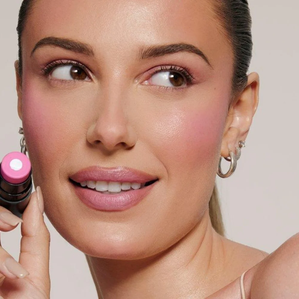 NUDESTIX Magenta Magic Glow Core All Over Cream Blush, Lip & Eye Makeup Stick